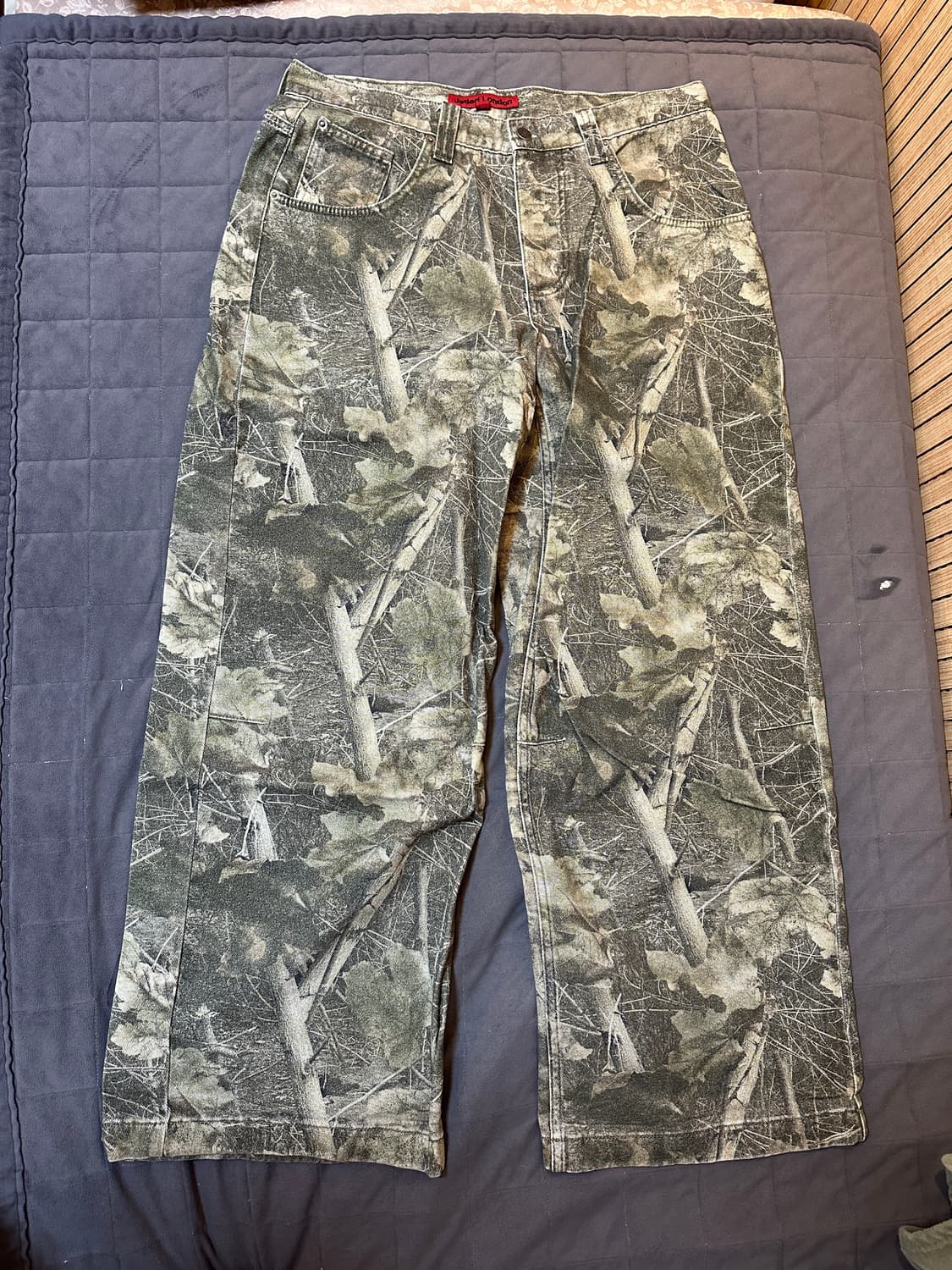 Woodland Camo Colossus Baggy Jeans 상품이미지3