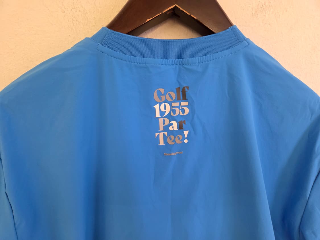 Munsingwear 블루 반팔 티셔츠 L 상품이미지7