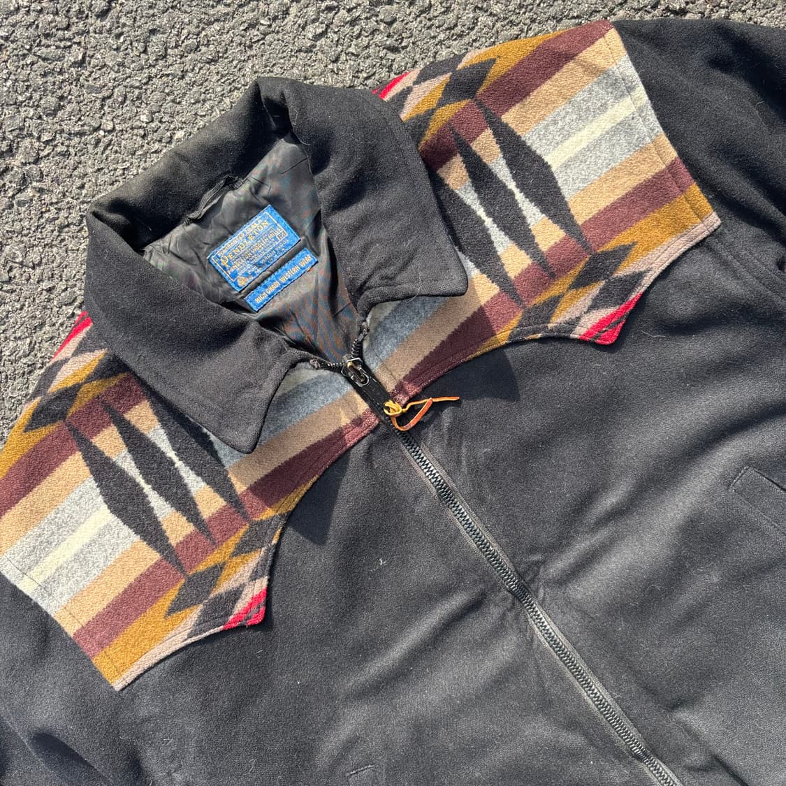 80년대 미국 펜들턴 나바호 웨스턴 울 자켓 상품이미지4
