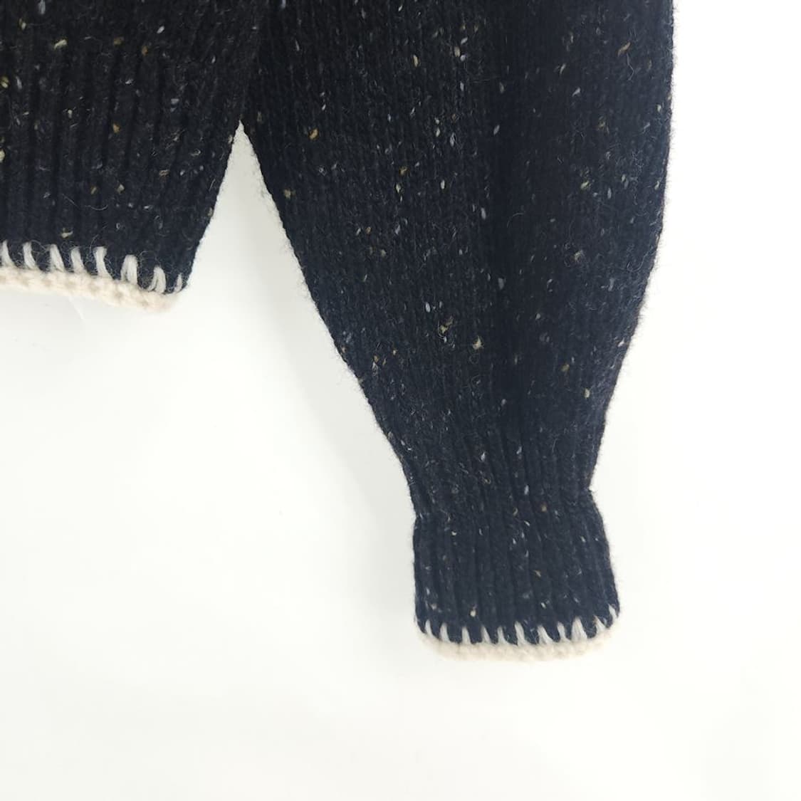 [여F]르로브(LEROBE) 블랙 울 니트 가디건[Y5C-265] 상품이미지4