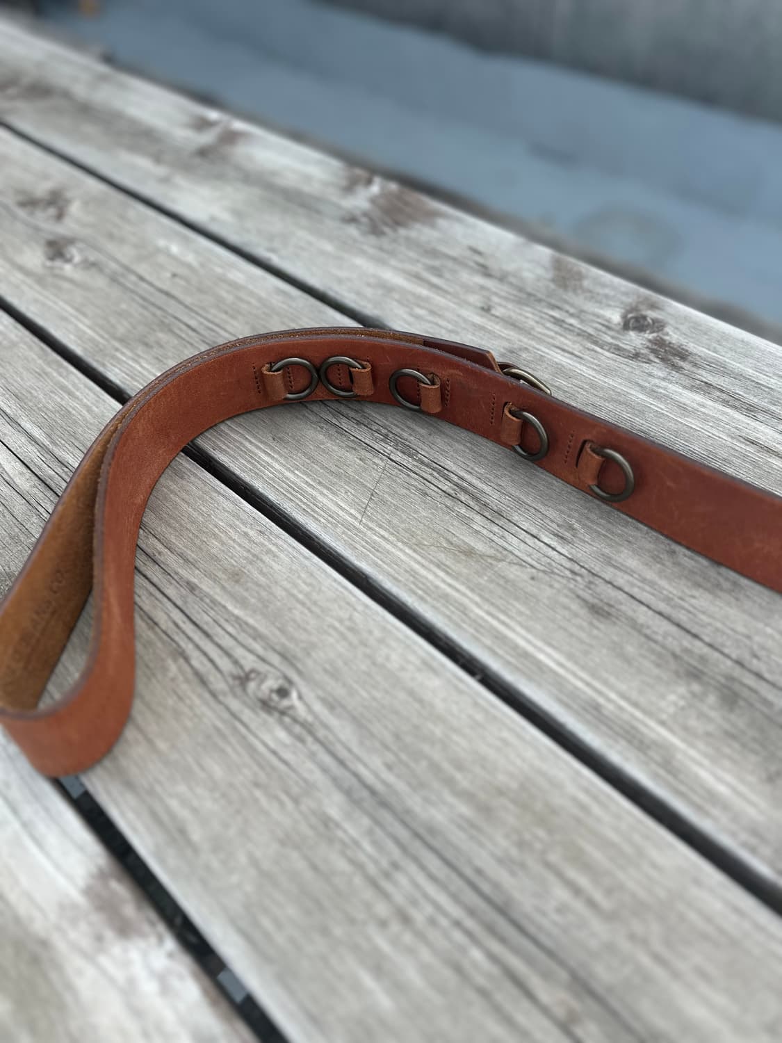 폴로 진스 빈티지 훅 D링 벨트 상품이미지3