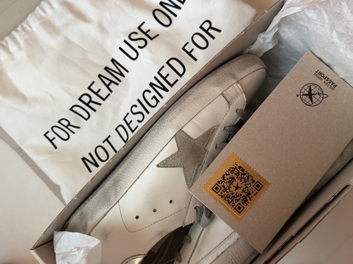 골든구스 슈퍼스타 화이트 실버탭 37 상품이미지6