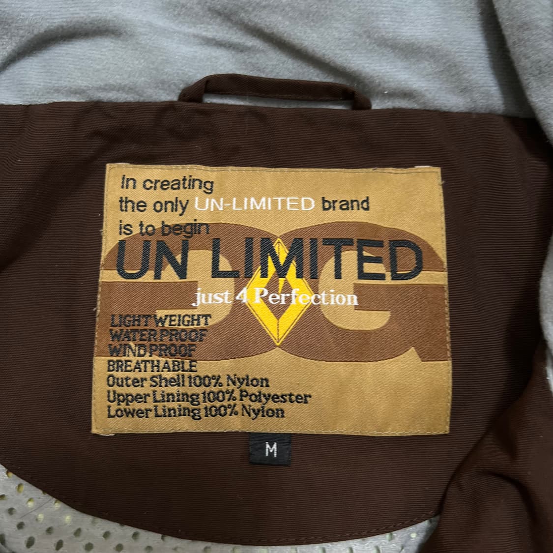 언리미티드 스키복 보드복 배색 후드 스키점퍼 [브라운] M/95 상품이미지5