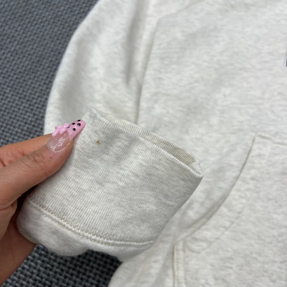 착샷O 갭 멜란지 후드집업 상품이미지4