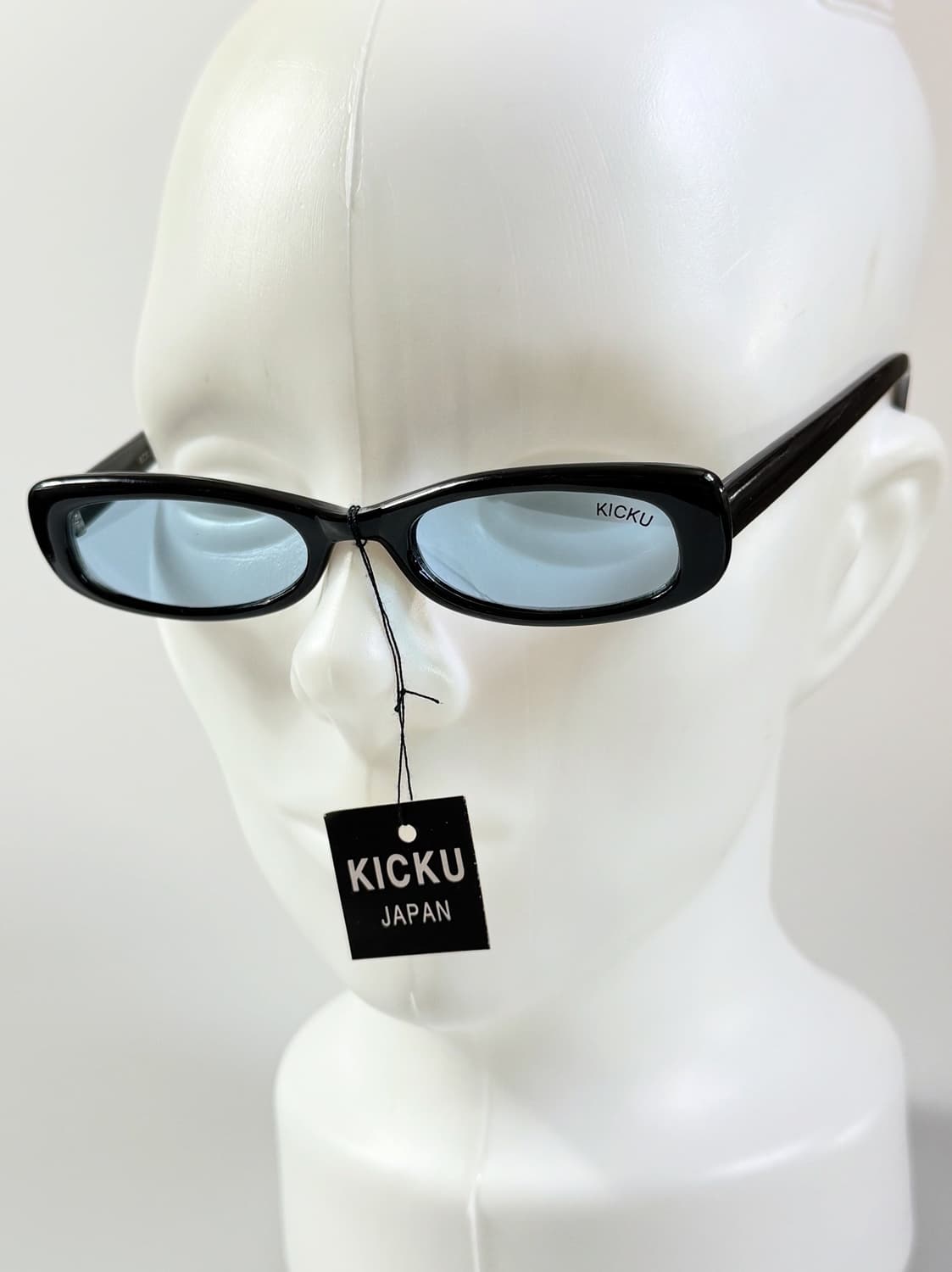 90s KICKU JAPAN 뿔테 캣아이 틴트 빈티지 안경 상품이미지8