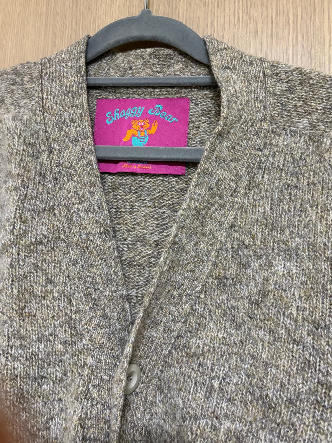 Howlin' Shaggy Bear 하울린 쉐기베어 가디건  상품이미지3