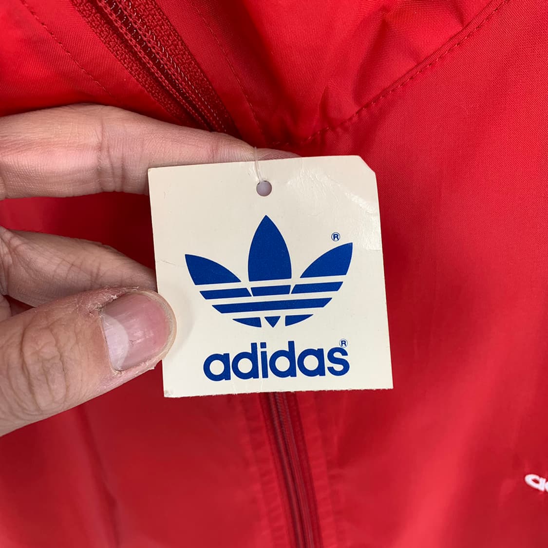 데드스탁 / 아디다스 자수 로고 윈드 자켓 상품이미지6