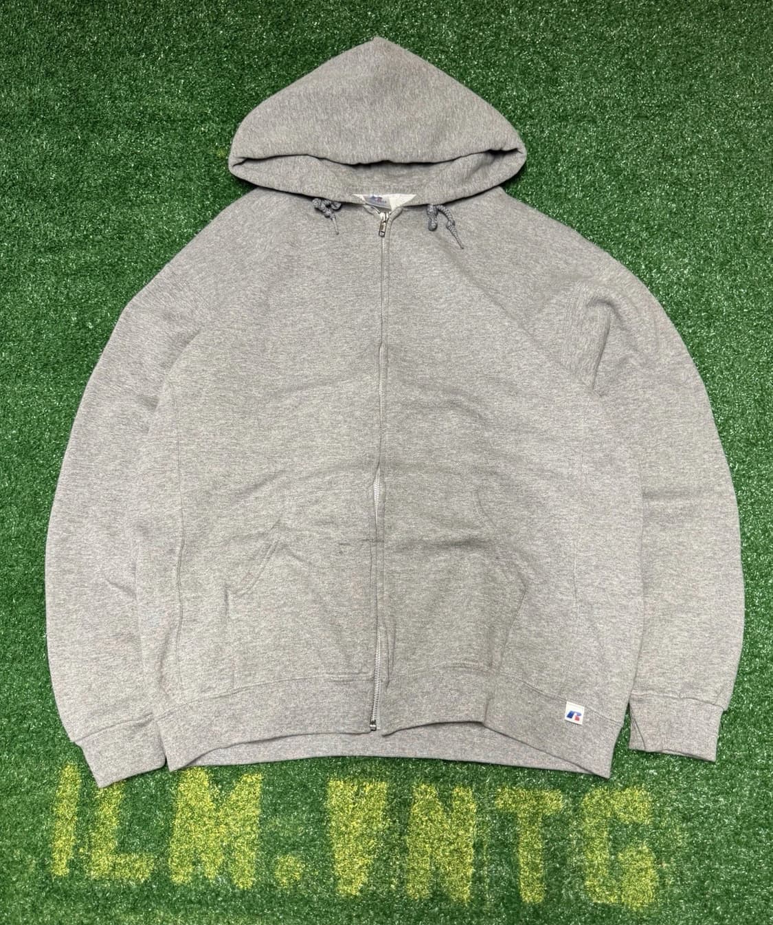 러셀 애슬레틱 스웻 후드집업 그레이 상품이미지1