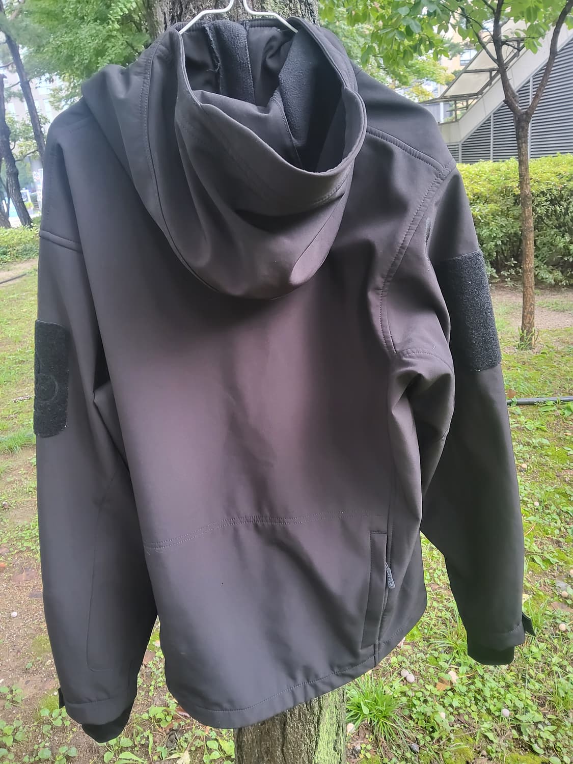 스페이버 툰드라 소프트쉘 자켓 블랙 라지 상품이미지6