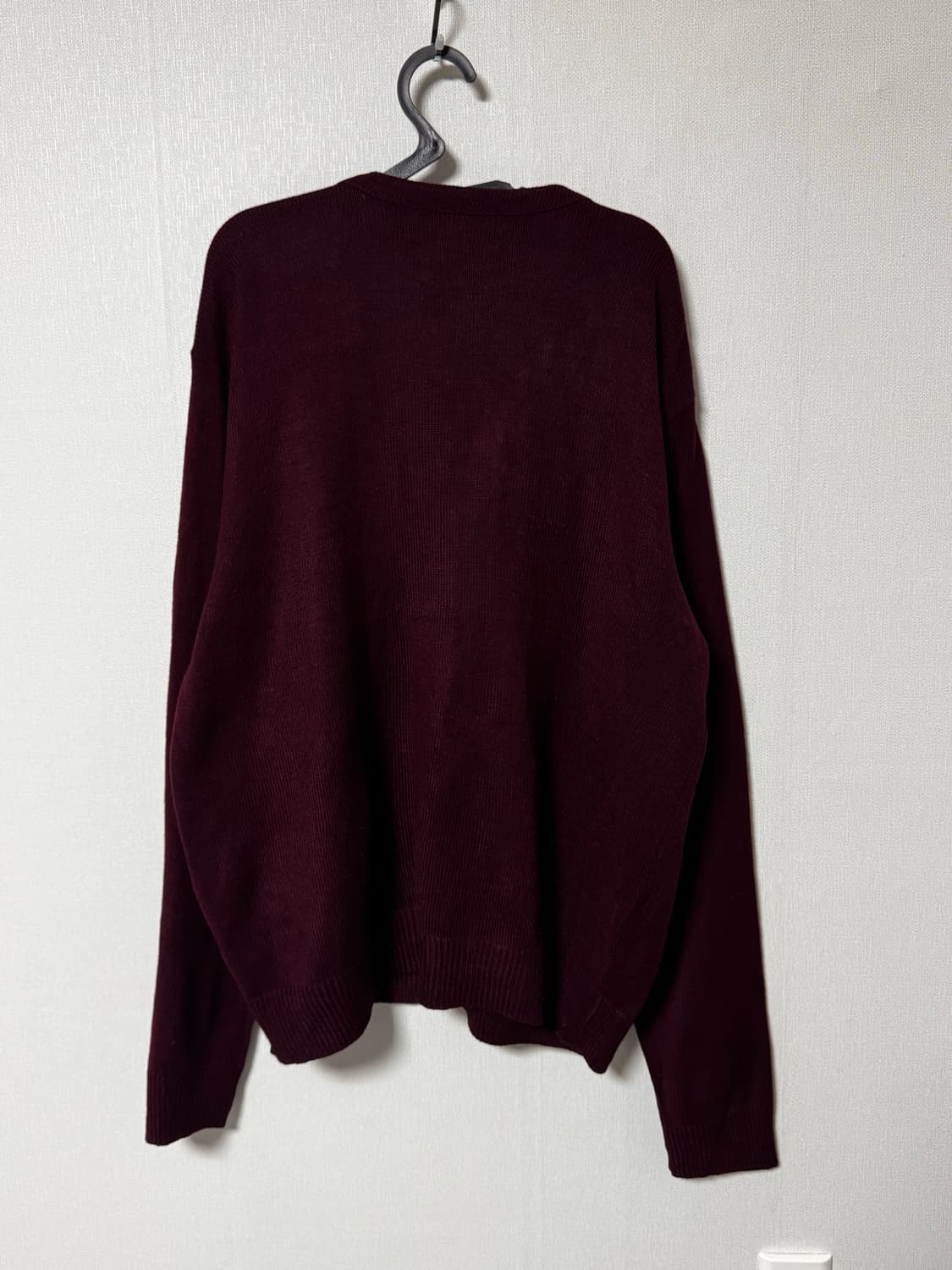 AL Flynn & O'Hara 멕시코 버건디 오버사이즈 니트 상품이미지3