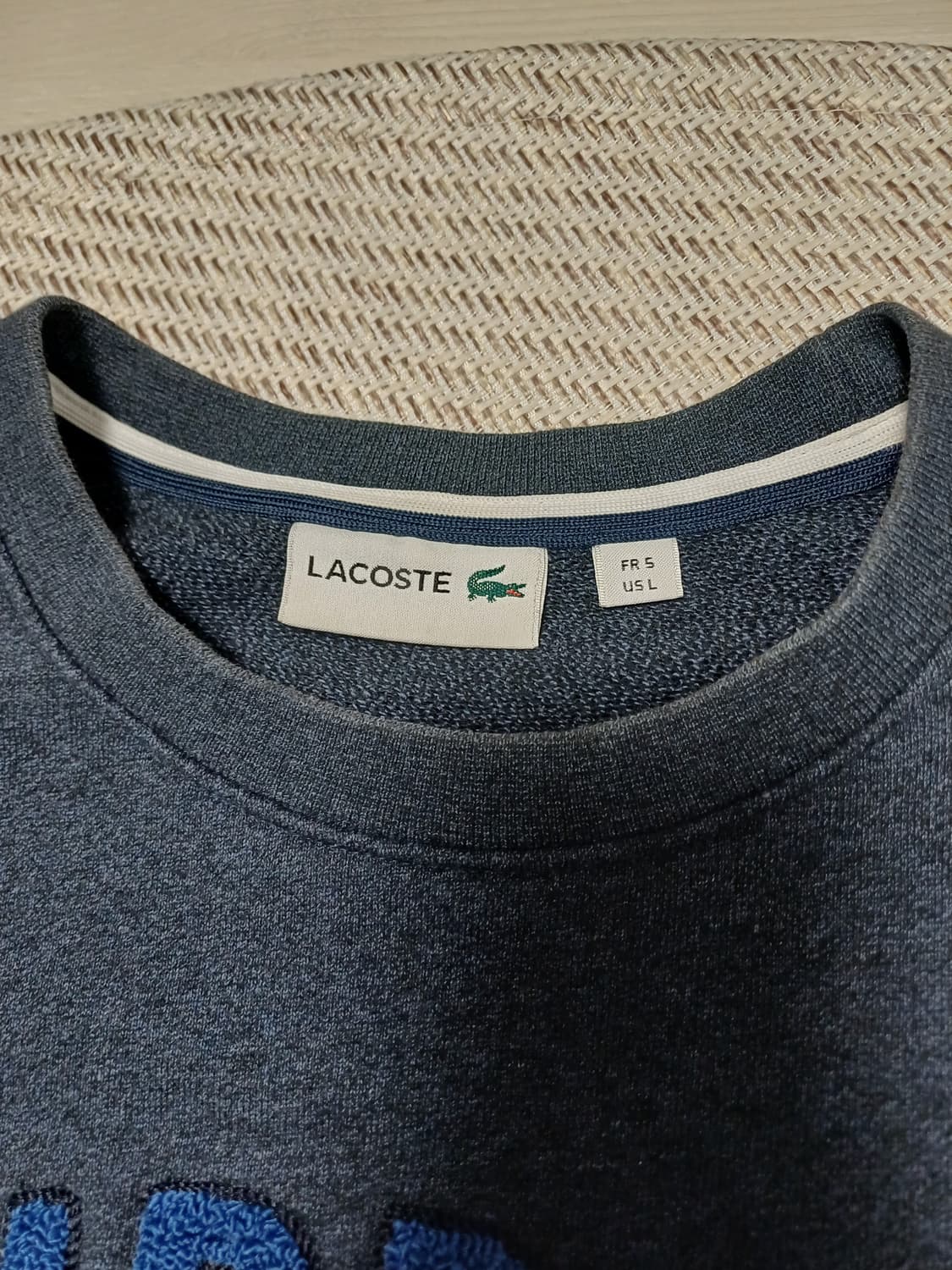 라코스테 스포츠 FAIRPLAY 부클레 자수 맨투맨 (FR5) 상품이미지3