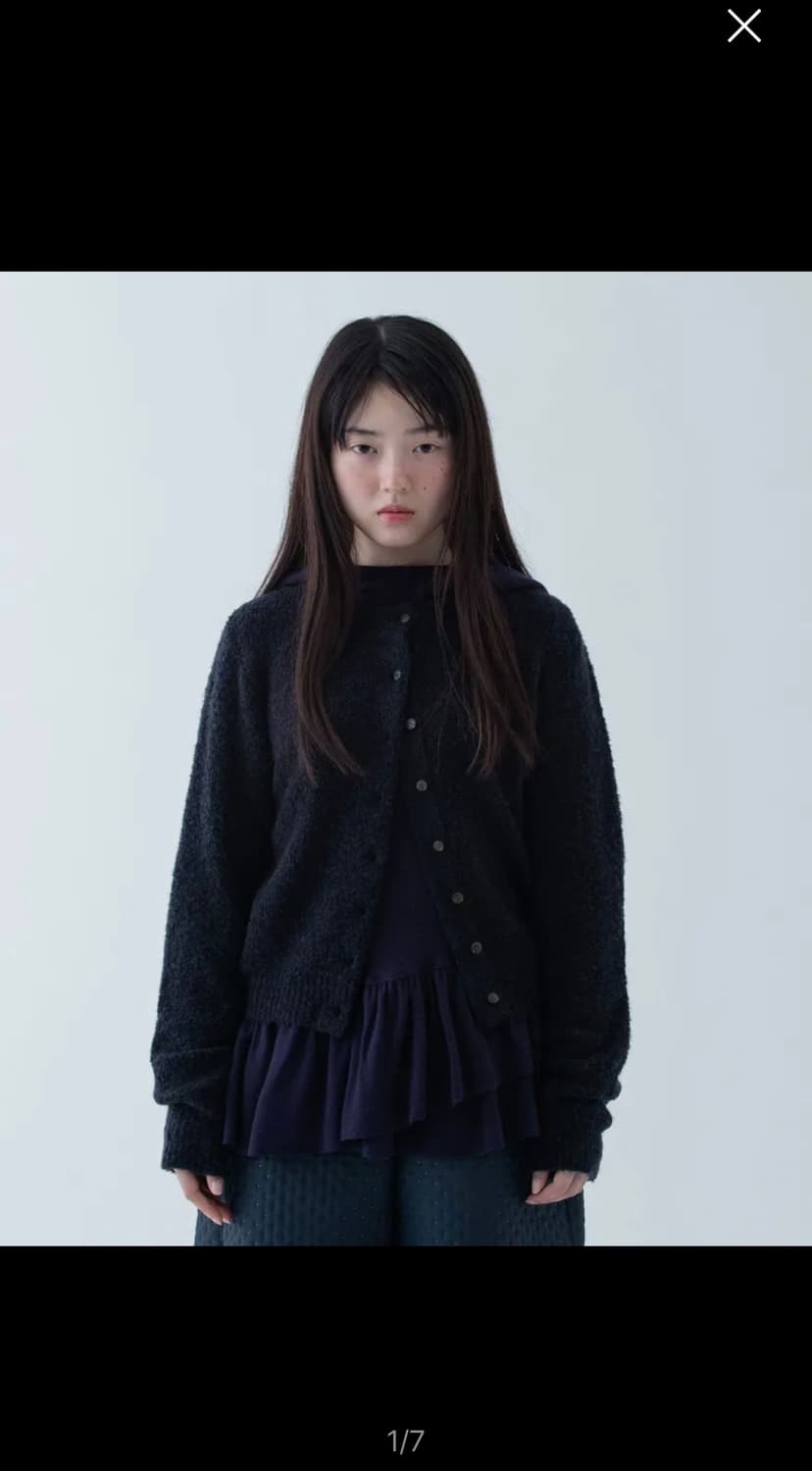 오헤시오 바운스 울 가디건 상품이미지1