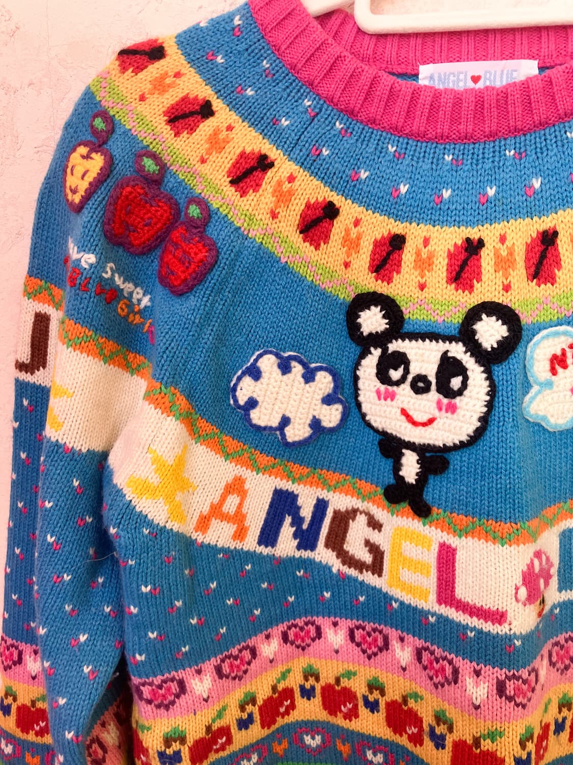 엔젤블루 데코라 스웨터 상품이미지4