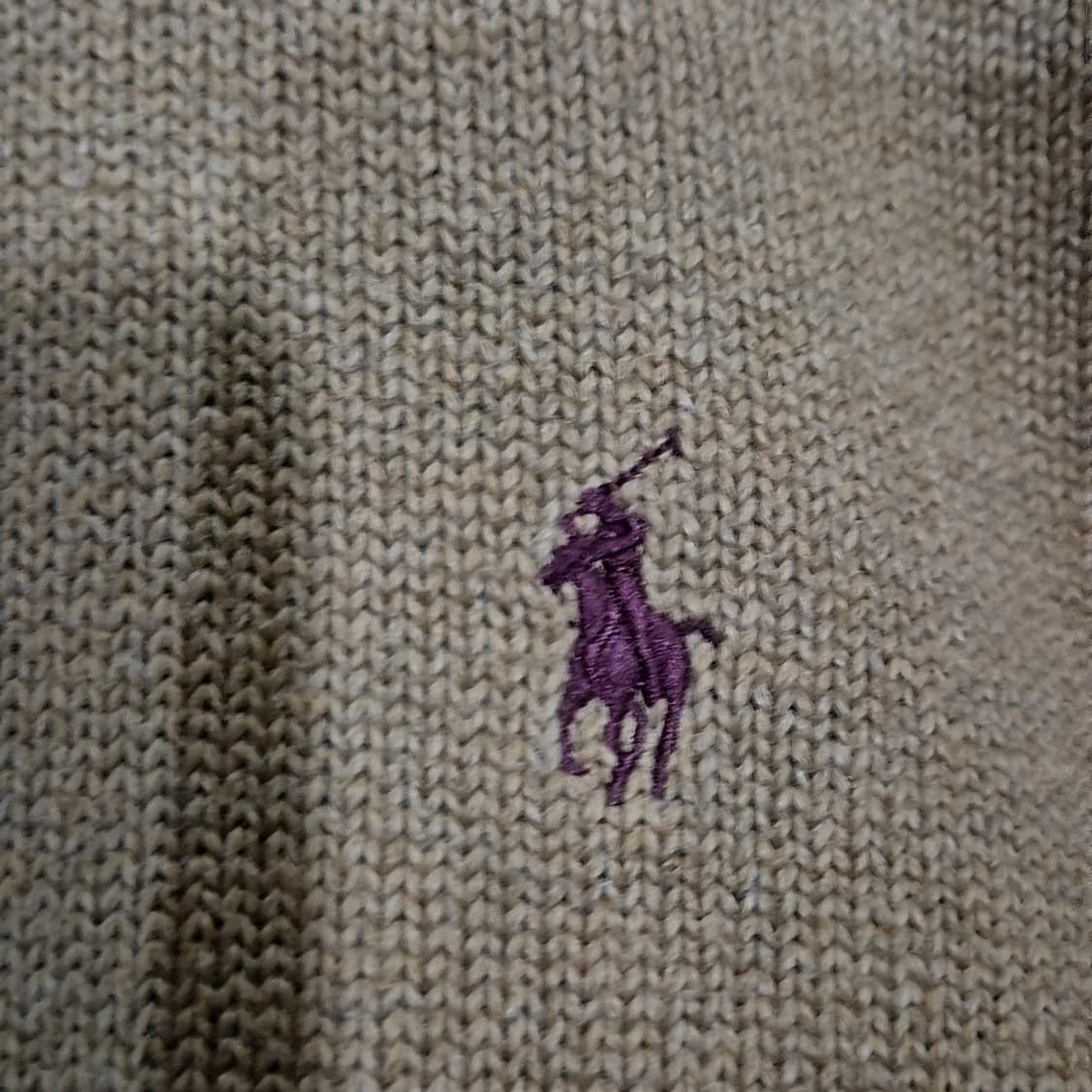 폴로 랄프로렌 반집업 니트 상품이미지3