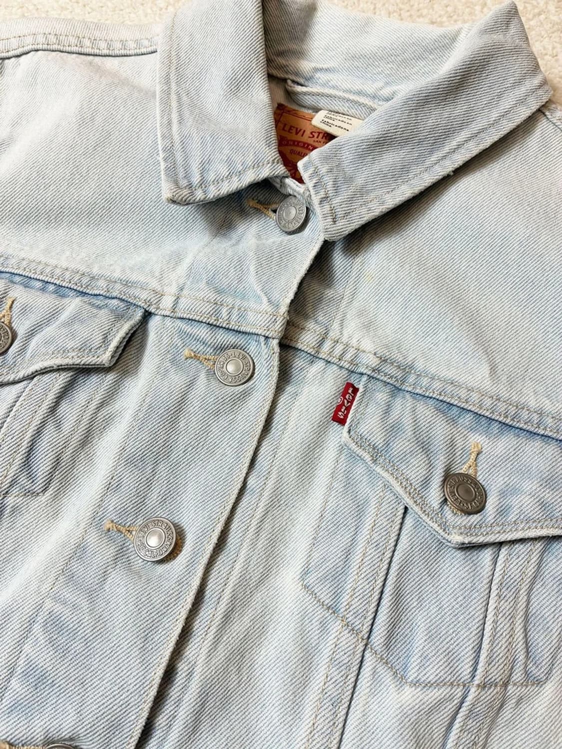 리바이스 ENDLESS OCEAN BLUE 트러커 데님 자켓 PN6953 상품이미지6