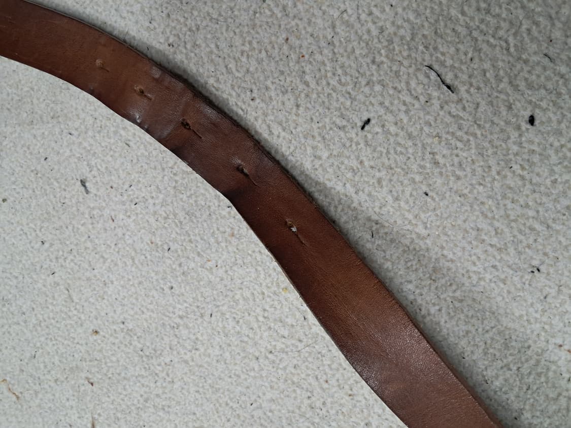 넘버나인 가죽벨트 상품이미지4