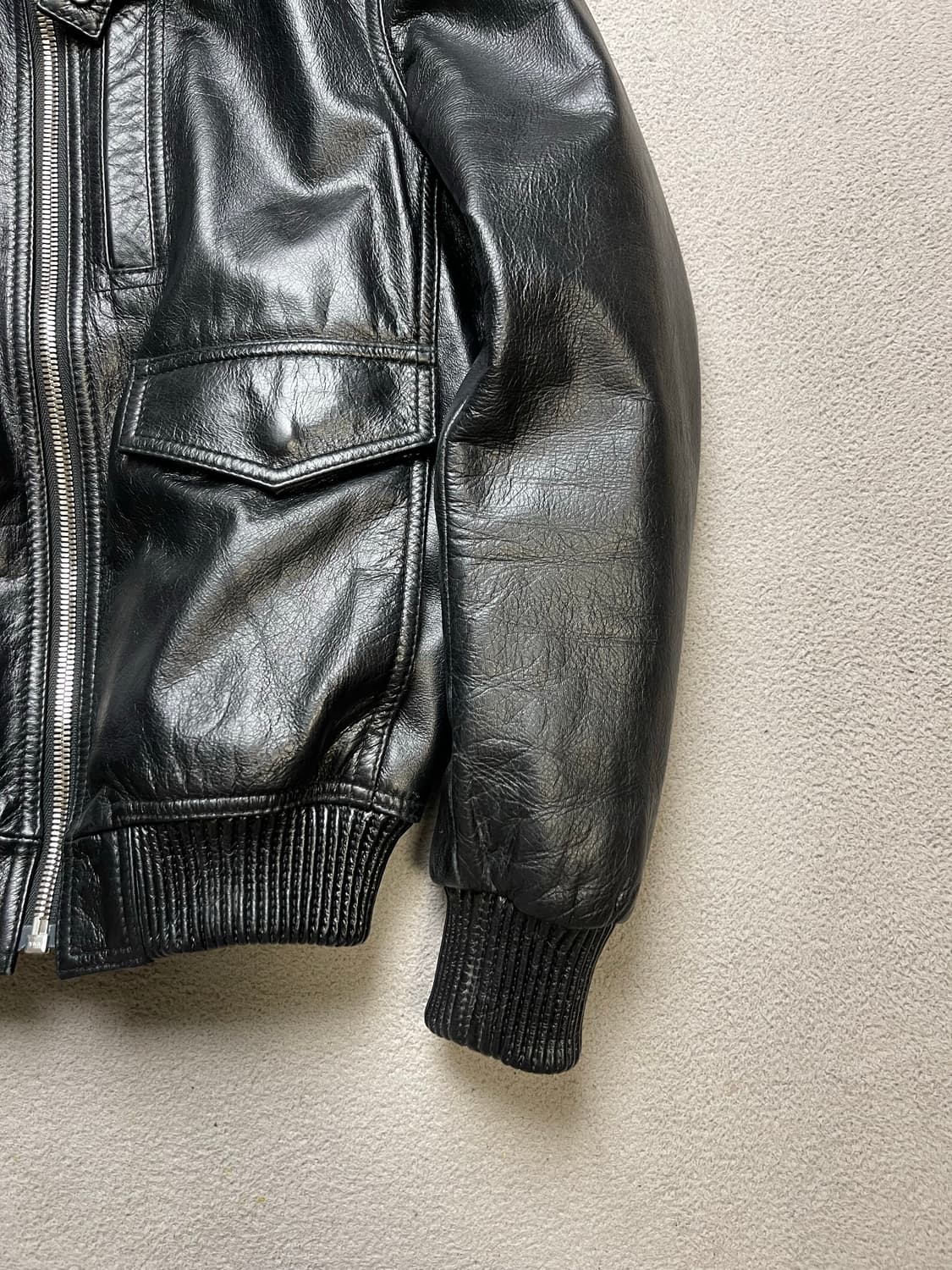 [46] THEPARTMENT 소가죽자켓 - 라이더자켓  상품이미지9