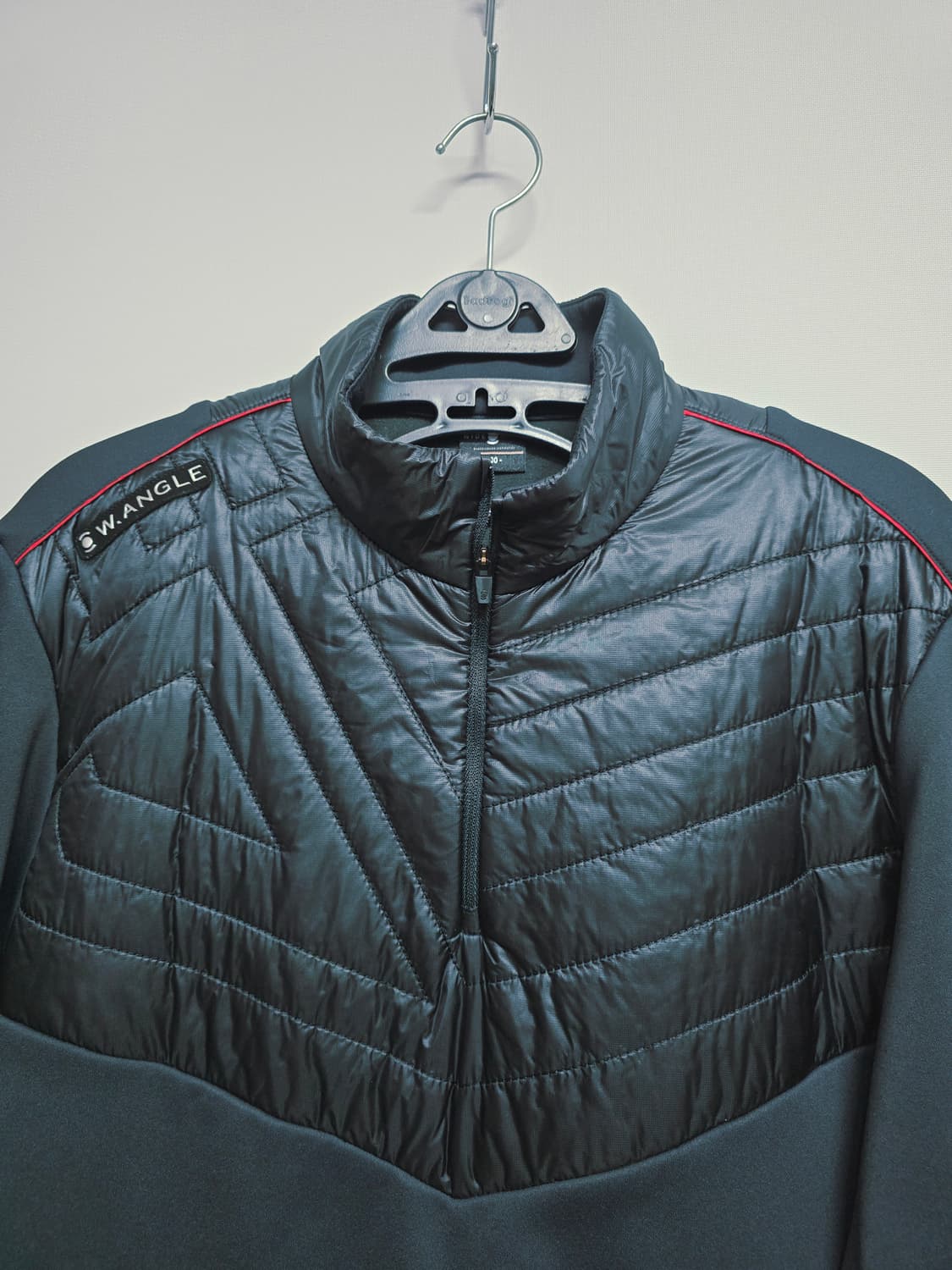 W.ANGLE 웜앵글 퀼팅 하프넥 풀오버 상품이미지2