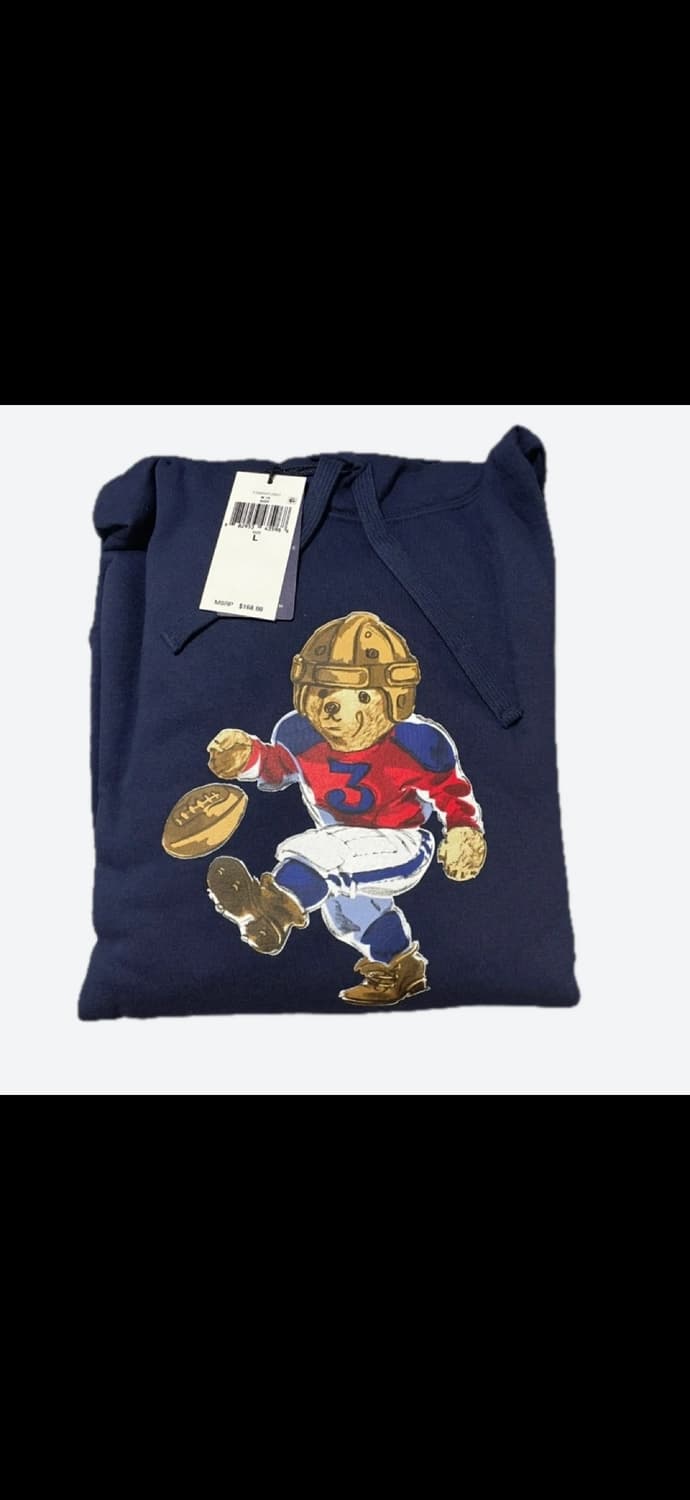 (새상품) 폴로 랄프로렌 후드티 네이비  상품이미지4