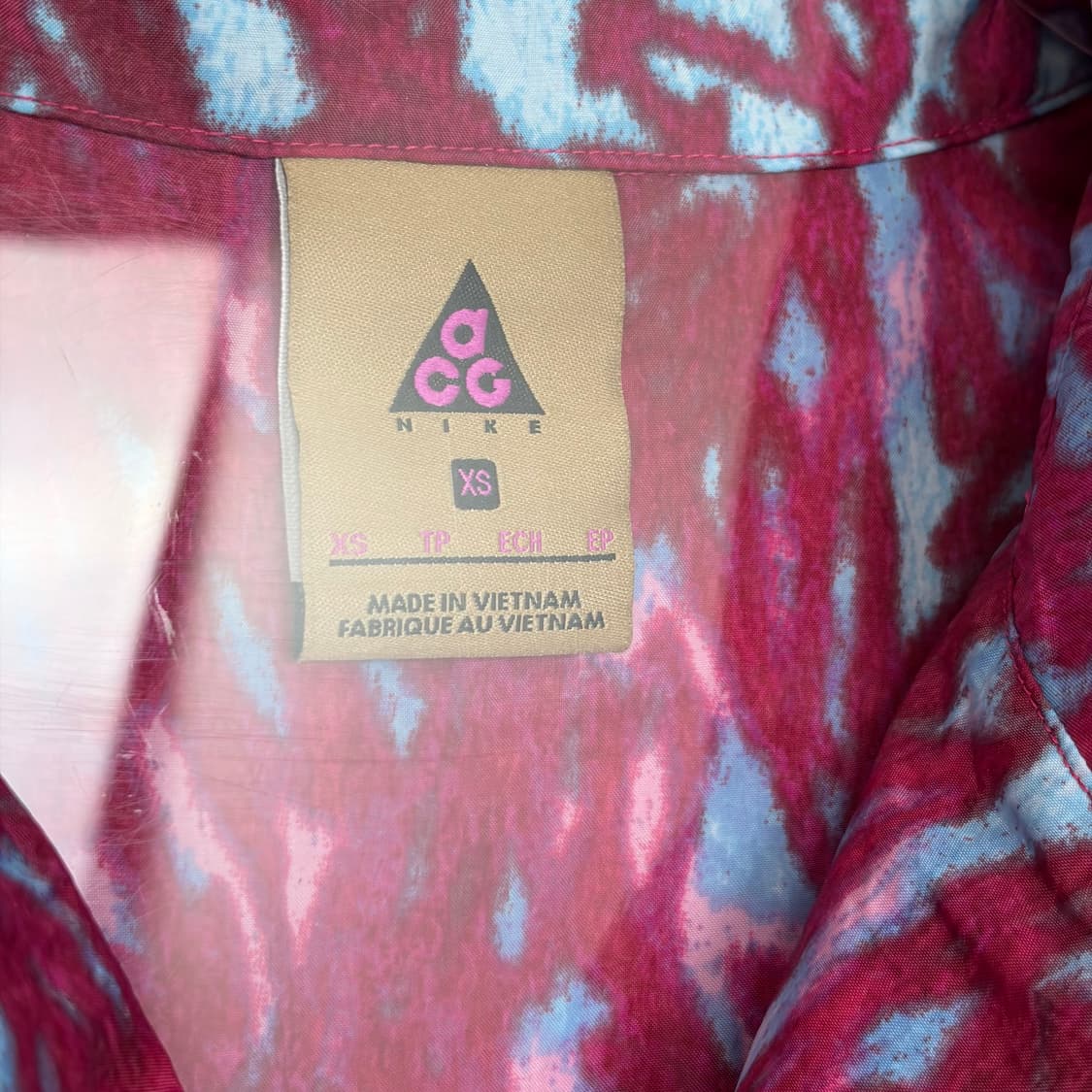 나이키 acg 패턴 반팔 셔츠 상품이미지3