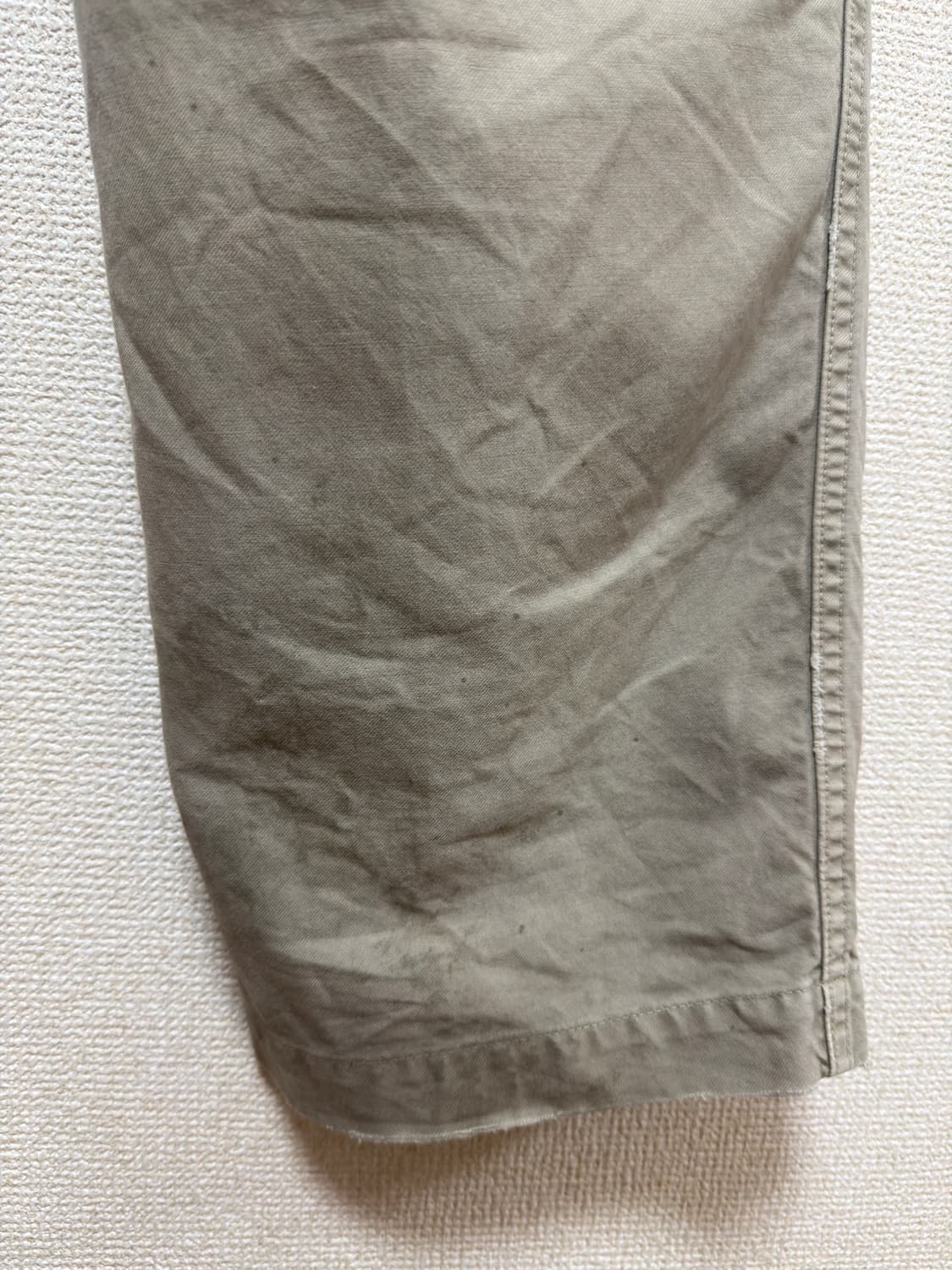 비즈빔 25SS 와이드 치노 팬츠 그레이 상품이미지5