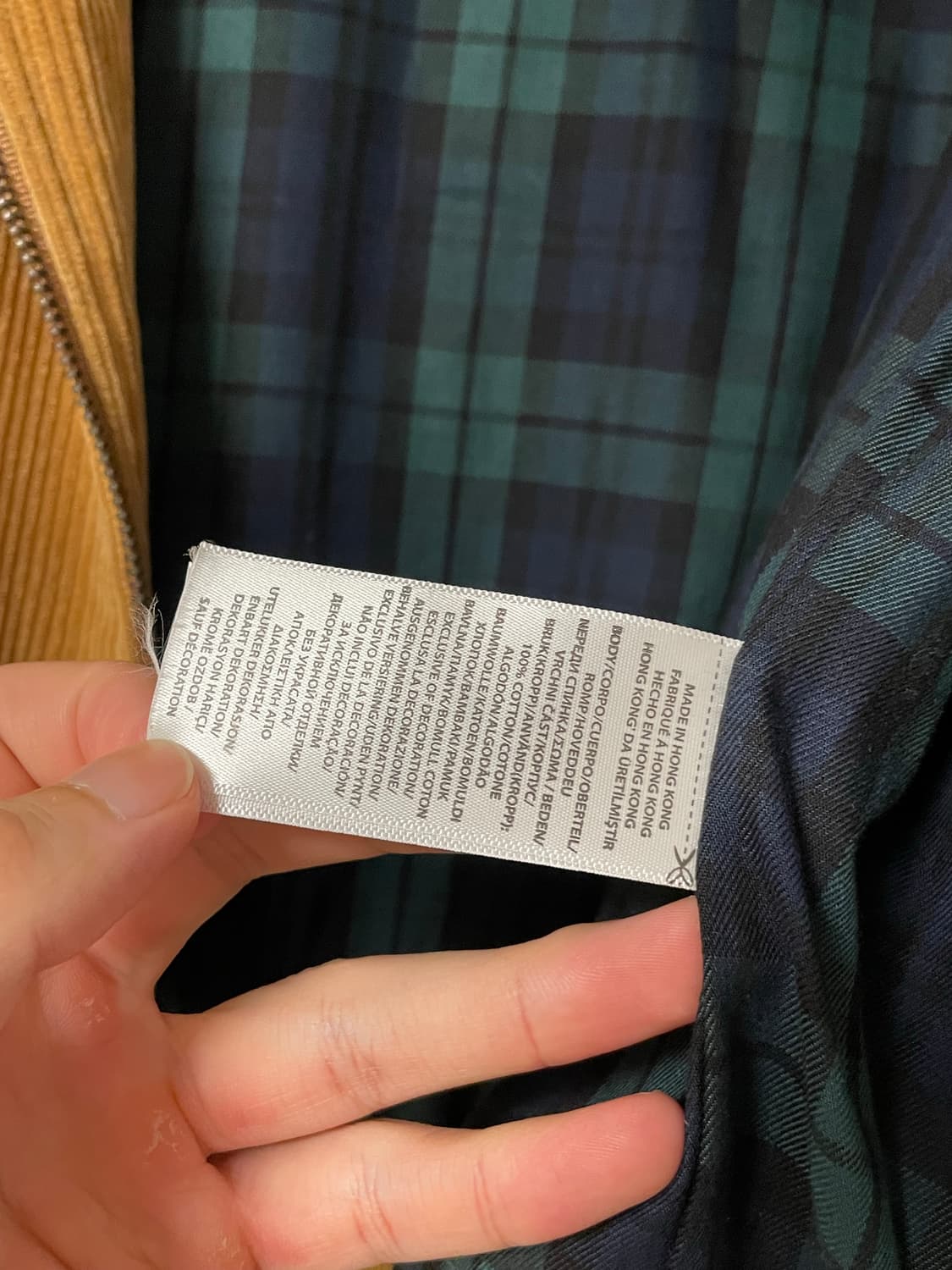 폴로 바라쿠다 코듀로이 자켓 브라운 상품이미지5