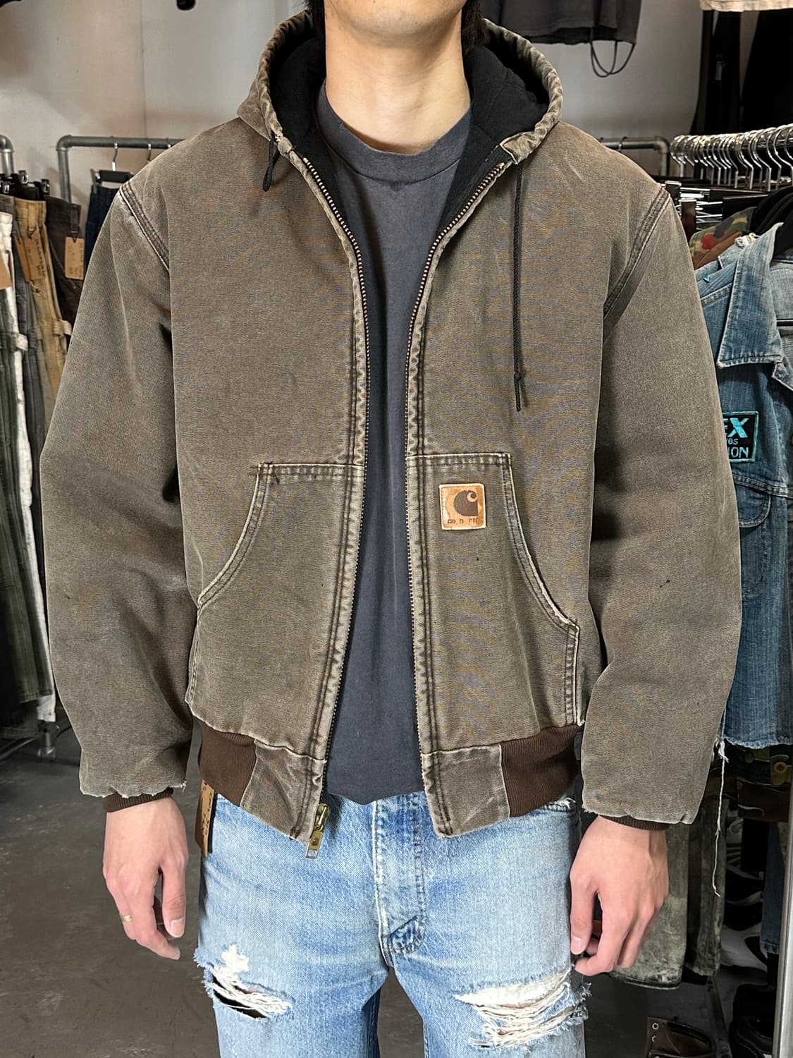 00's OG 칼하트 J68 액티브 자켓 칼하트 CHT 저스틴 비버 상품이미지5