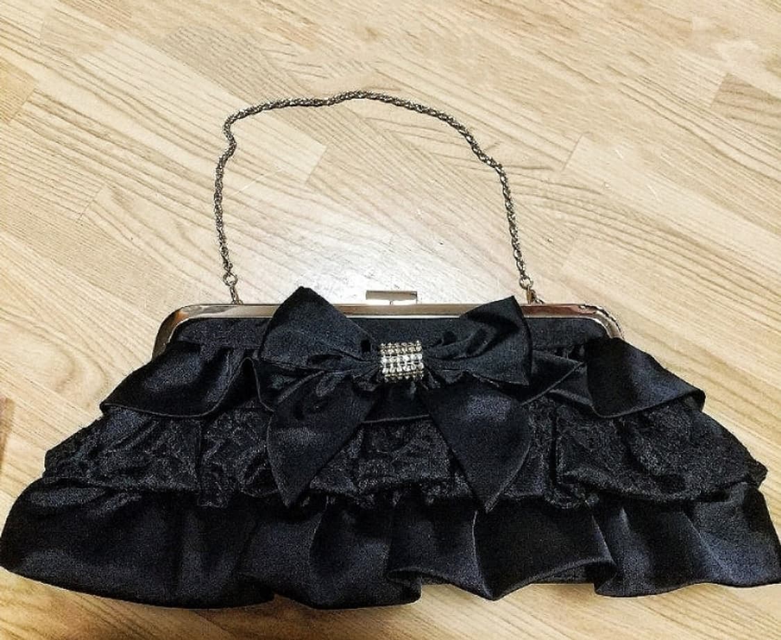 세실맥비 리본가방 숄더백 히메갸루 캐캐체 핀터깔 y2k 레이스 프릴 펑크 상품이미지2