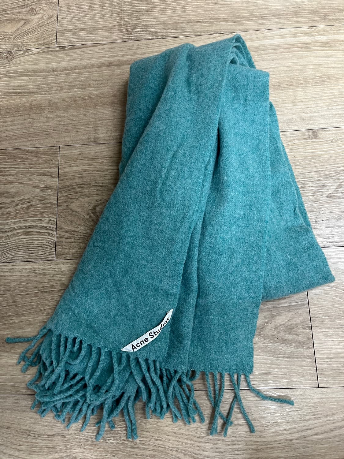 acne studios 아트네 스튜디오 머플러 민트  상품이미지5