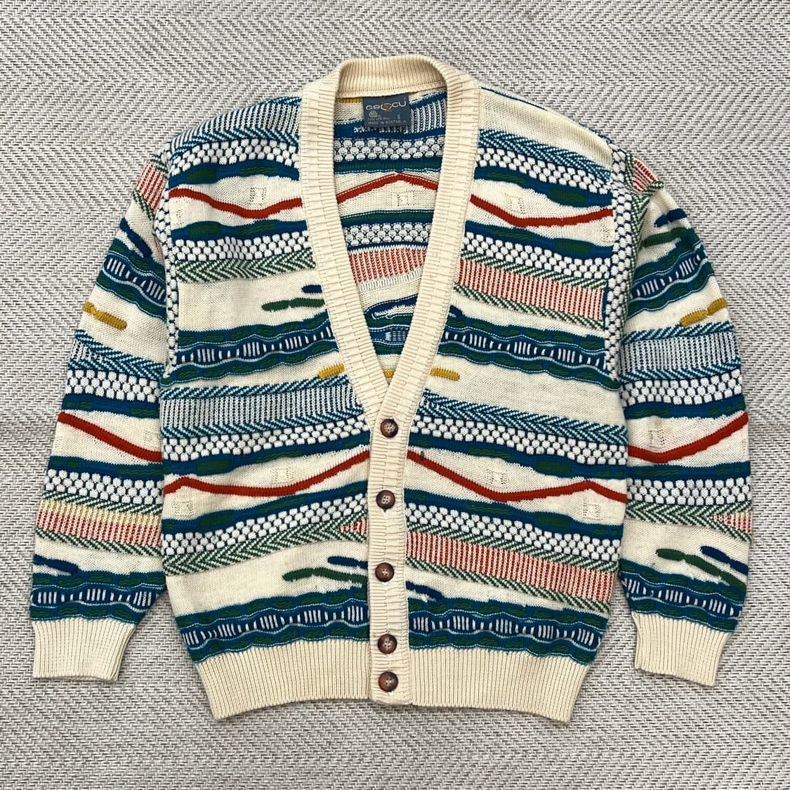 게쿠 케이블 니트 가디건 r2755 상품이미지1