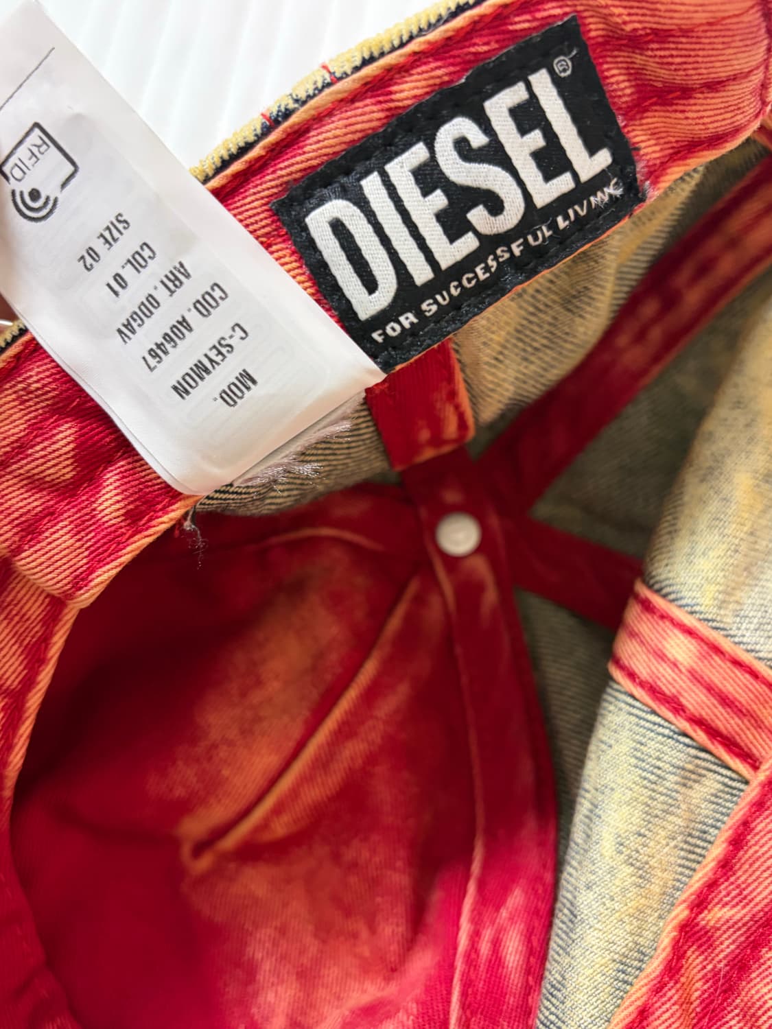 디젤 C-세이몬 볼캡 2사이즈 상품이미지5