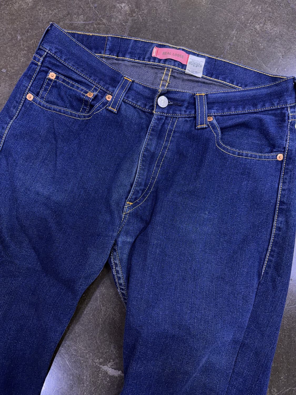 리바이스 00's 타입원 리얼 루즈핏 데님팬츠 청바지 36 상품이미지3