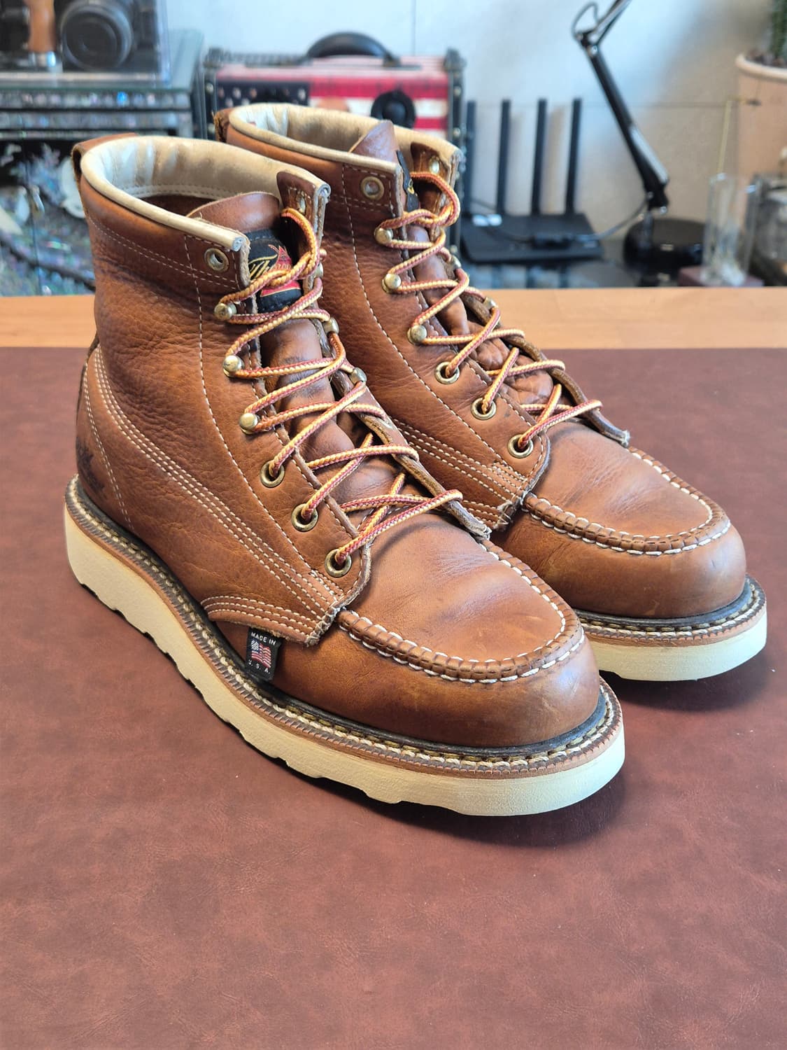 실착용1회  250-255(7D.US) 쏘로굿6인치 목토부츠  상품이미지8