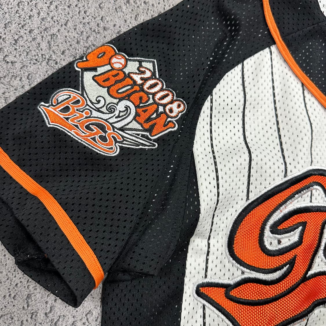 ✨ (바배) 롯데자이언츠 2008 노마킹 올드 야구 유니폼  상품이미지3