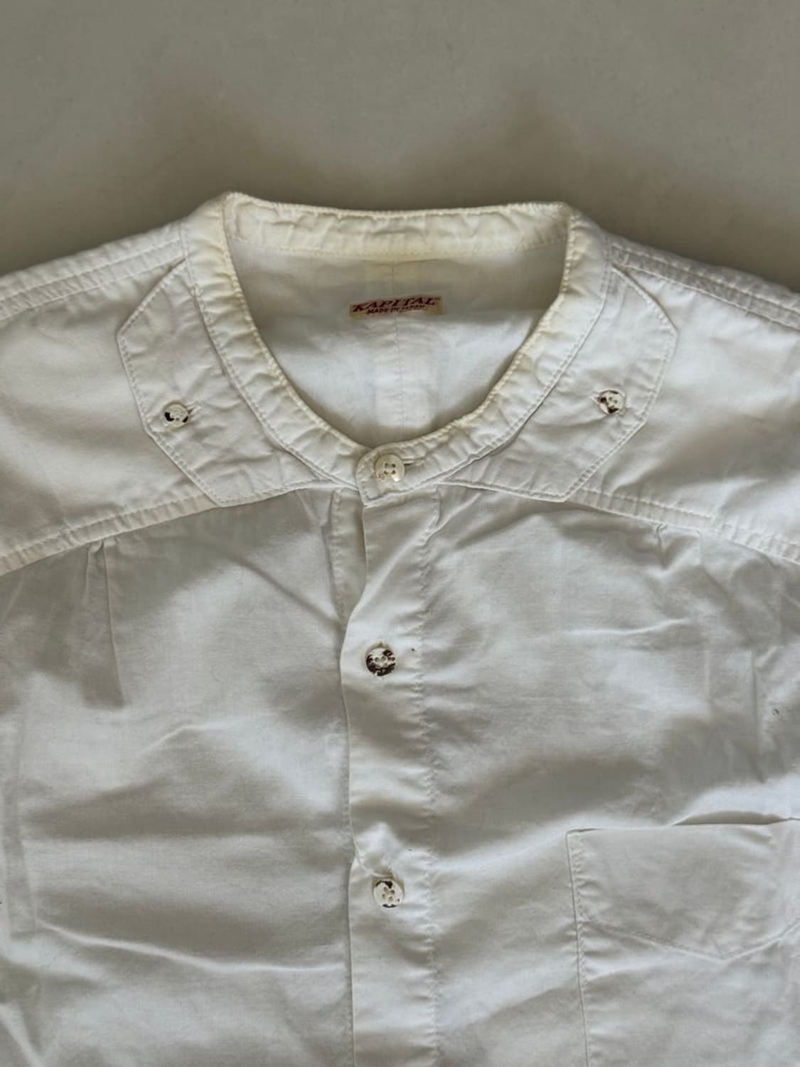 COLLAR LONG SL 카라 없는 긴팔 상품이미지2