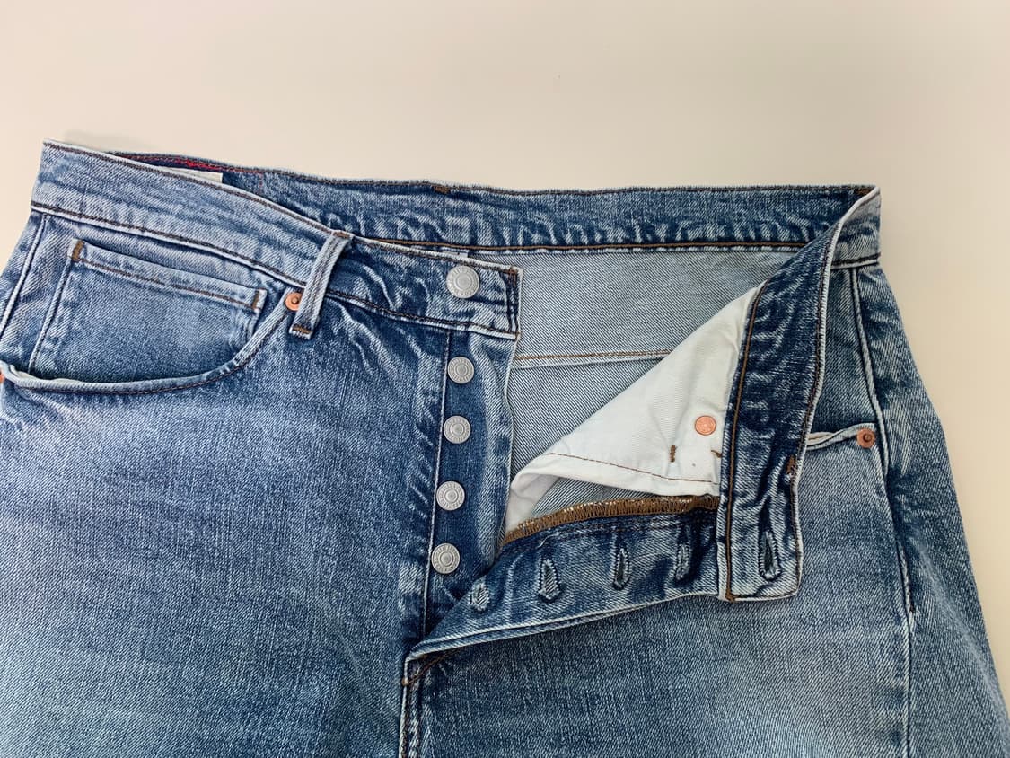 리바이스 LEJ 502 엔지니어드 테이퍼드 핏 찢청 32 상품이미지5