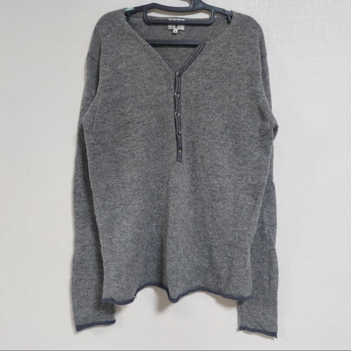 TK 헨리넥 울 100 니트 상품이미지1