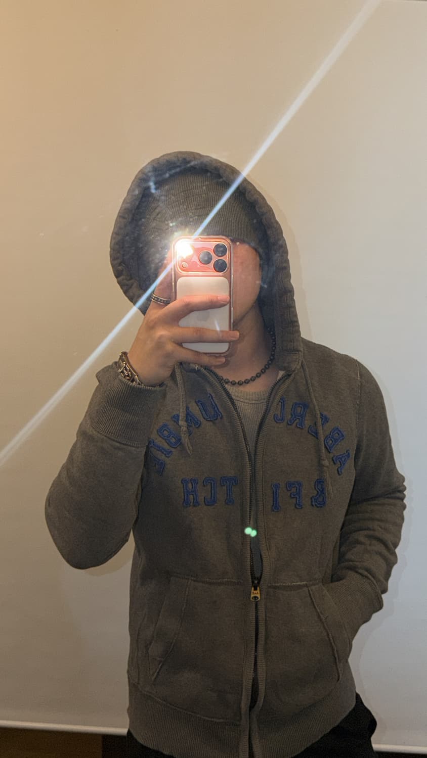 아베크롬비 스펠아웃 후드집업 상품이미지1