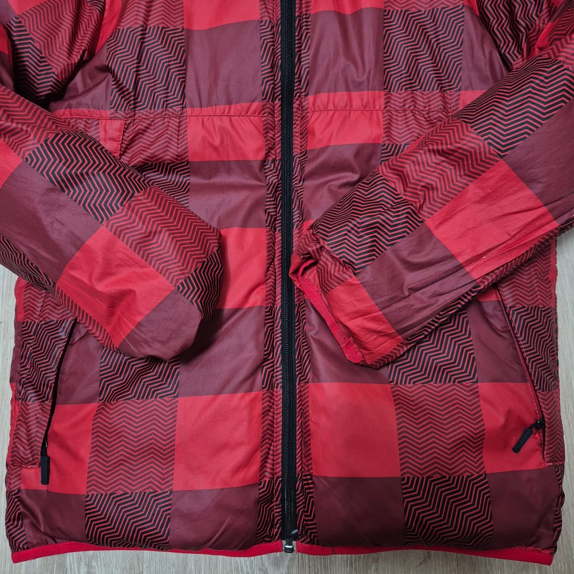 나이키 리버시블 배색 덕다운 패딩 점퍼 M(95) 상품이미지7