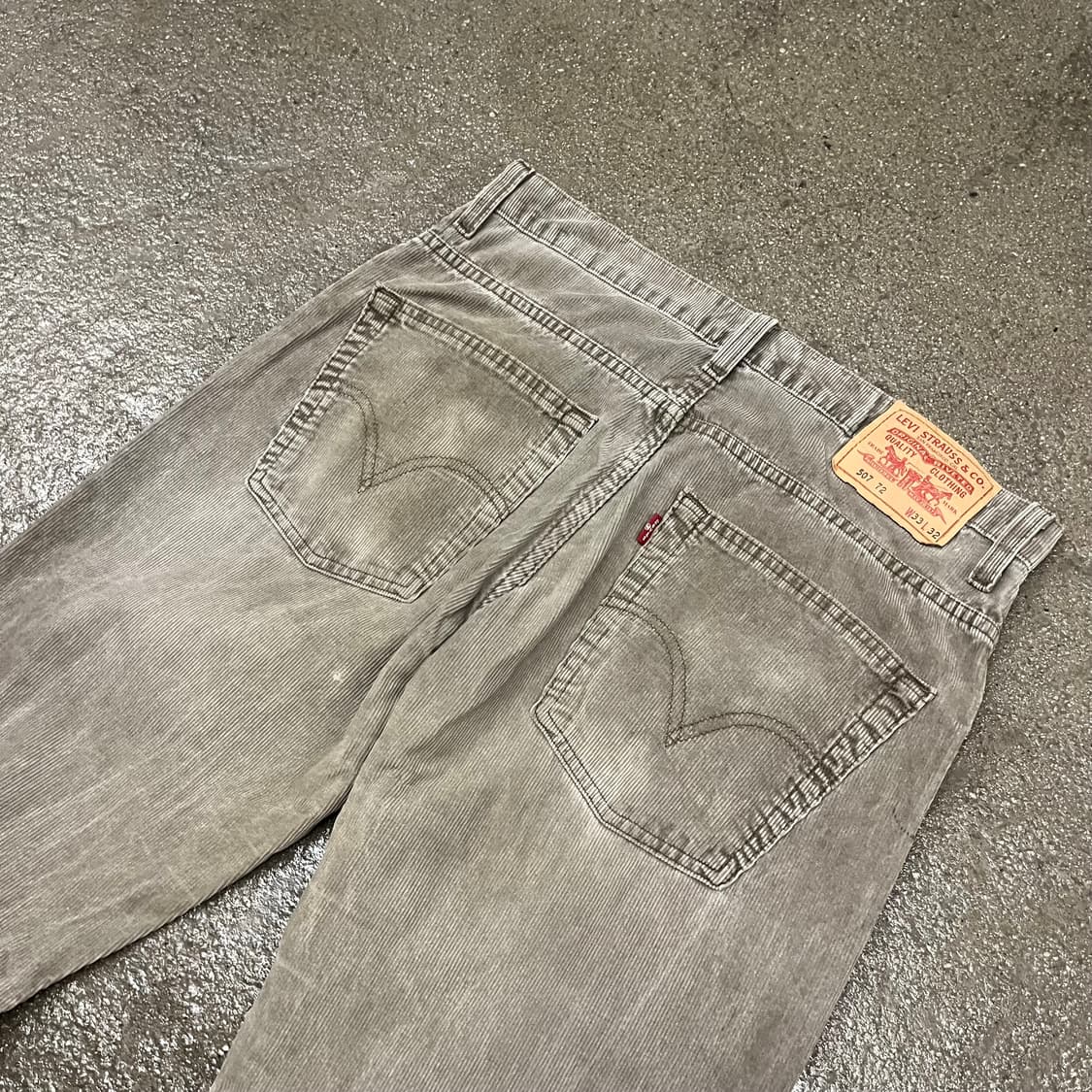 00s Levis507 코듀로이 부츠컷 (33”) 상품이미지5