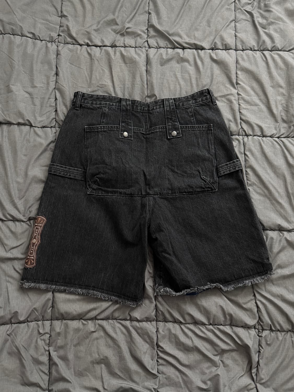 (2) karactor 카락터 데님 버뮤다 팬츠 상품이미지2