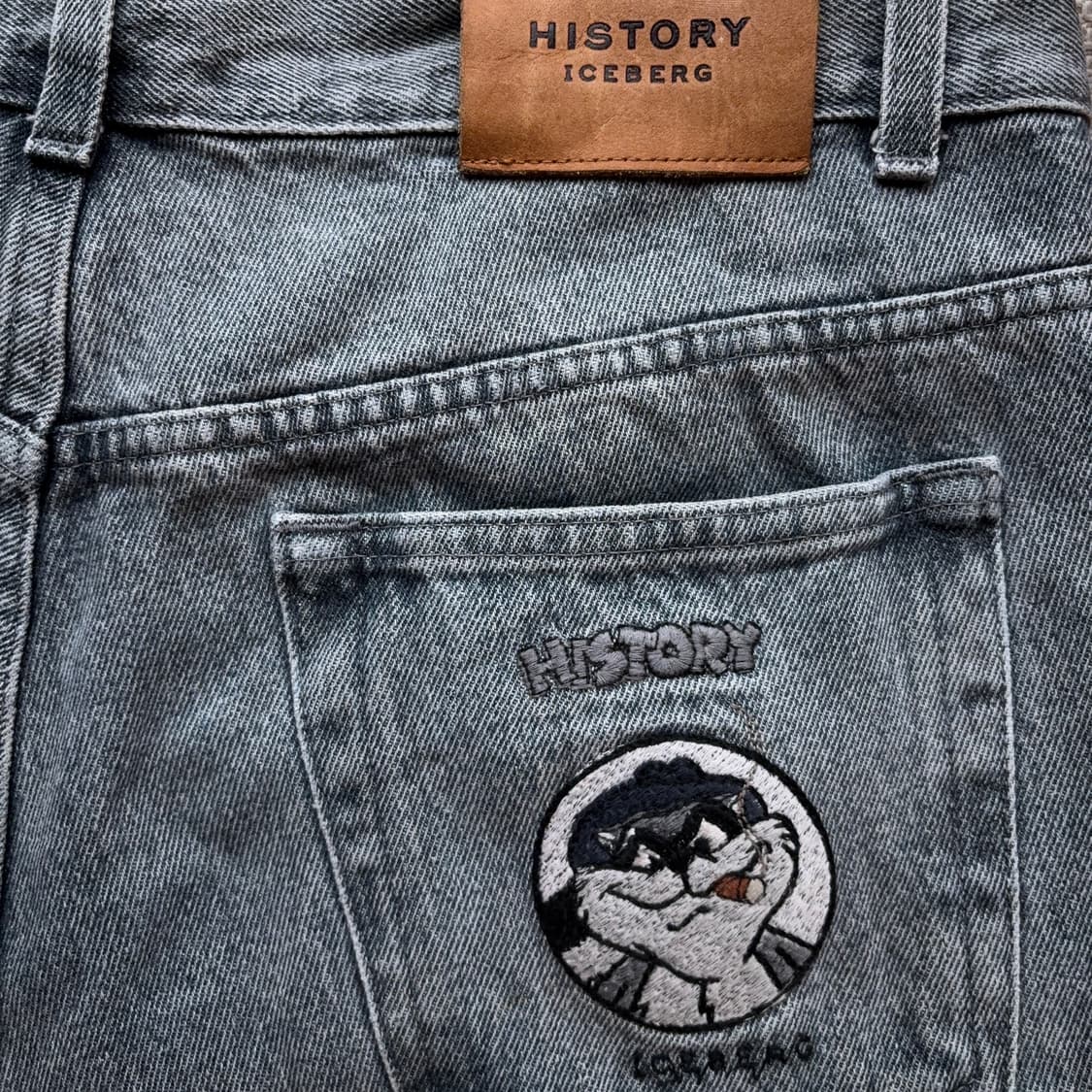 아이스버그 히스토리 스트레이트 데님 팬츠 (이태리 생산) 상품이미지3
