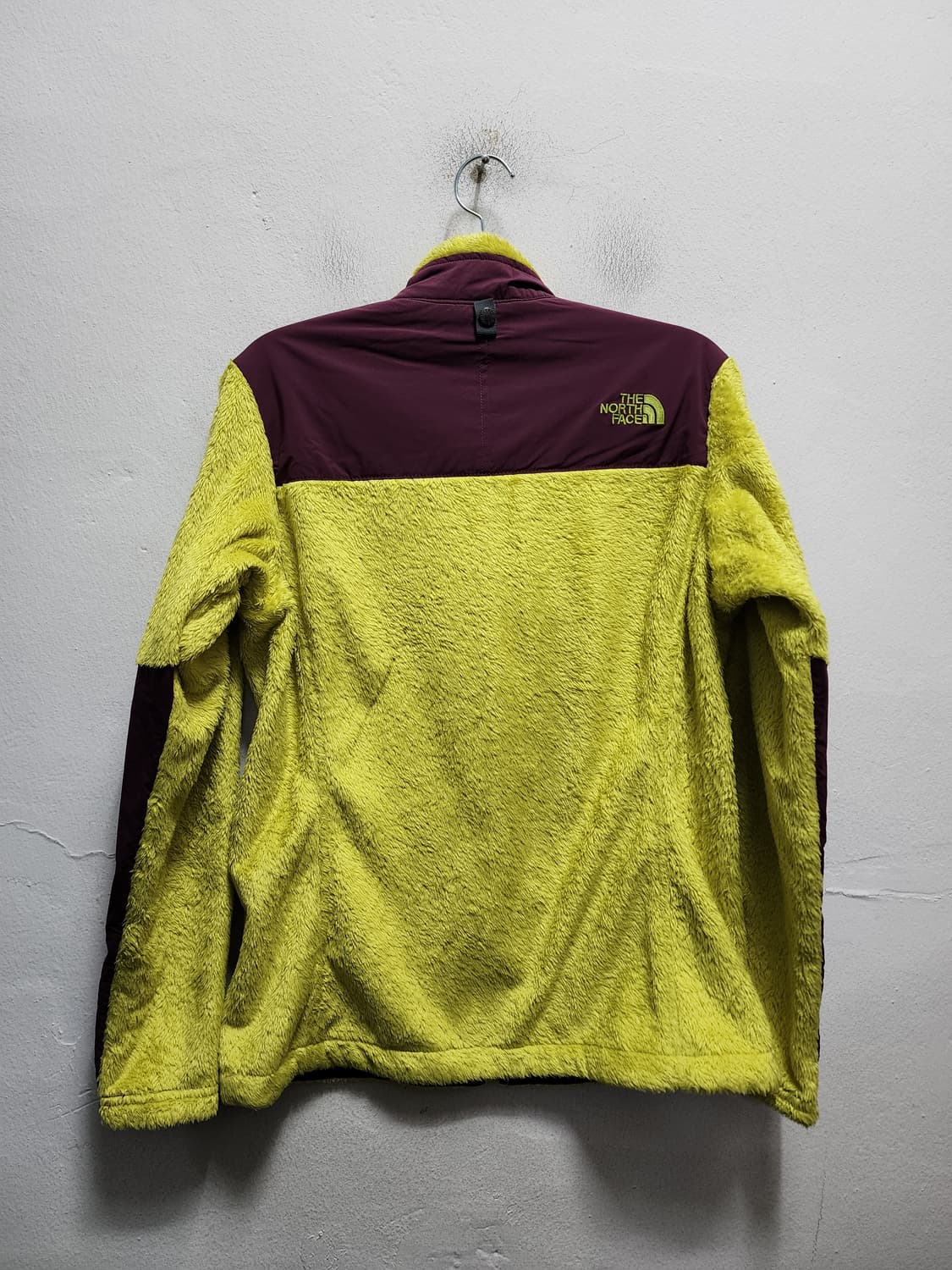 노스페이스 퍼플/옐로우 플리스 자켓 상품이미지2