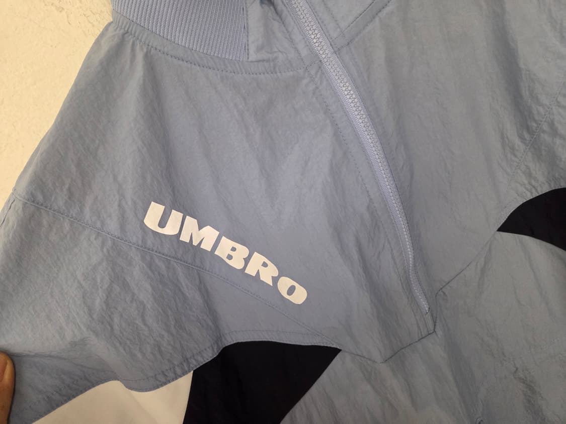 엄브로 블루 배색 바람막이 원피스 85 상품이미지3