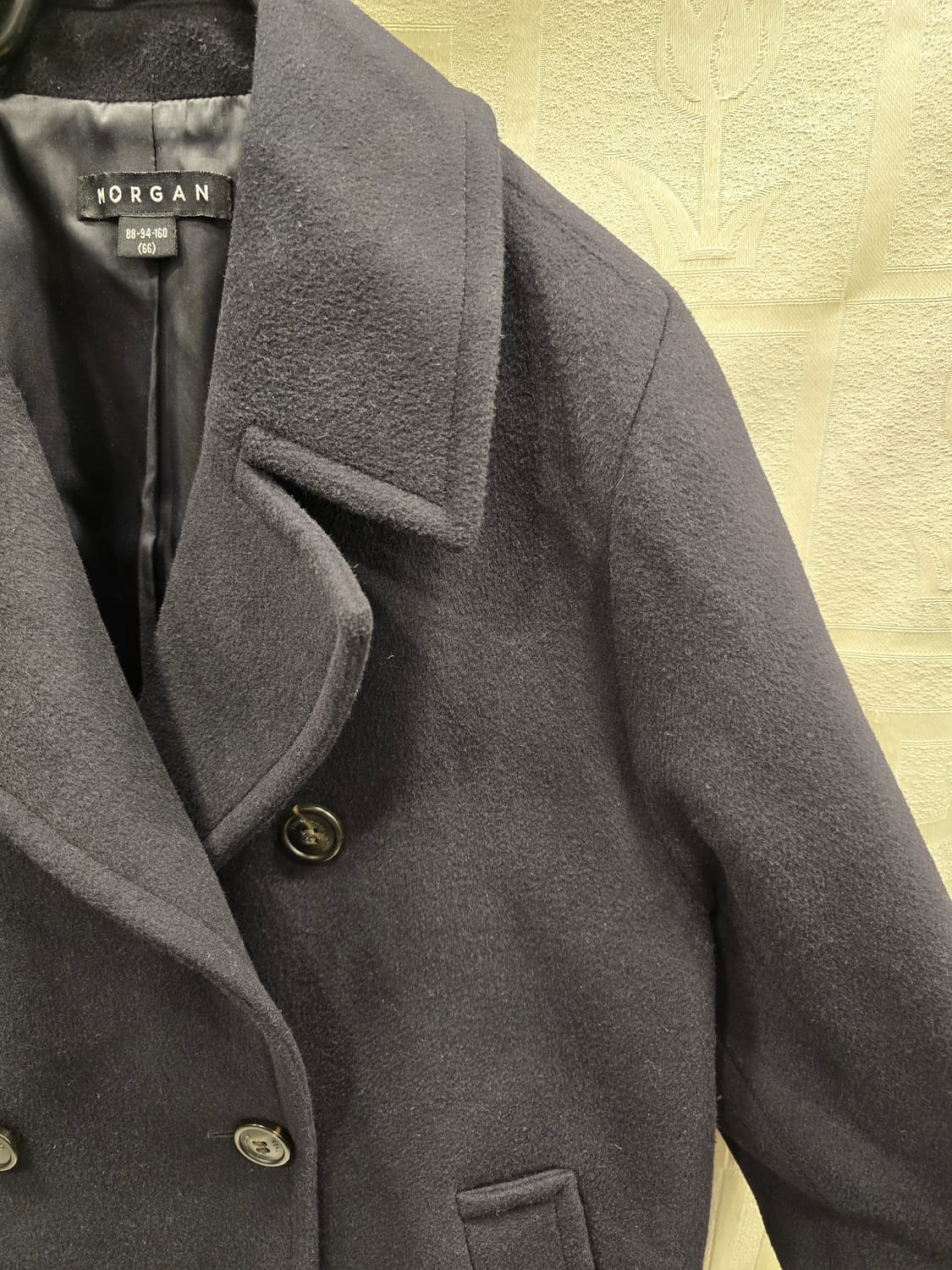 모르간 네이비 피코트 숏자켓 66사이즈 상품이미지3