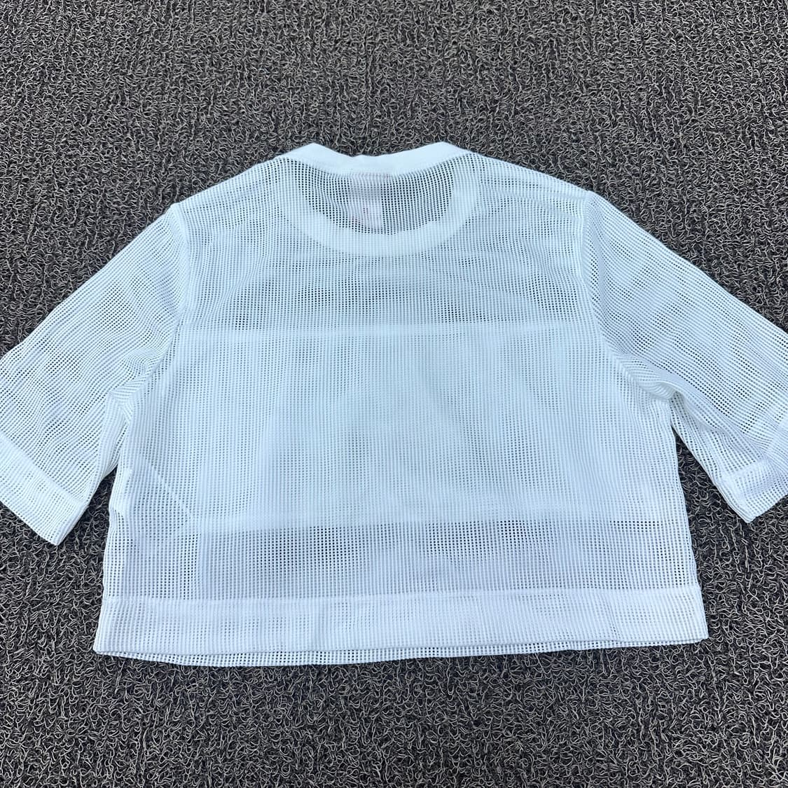 NIKE 나이키 메쉬 크롭 여성 반팔티셔츠 S 상품이미지6
