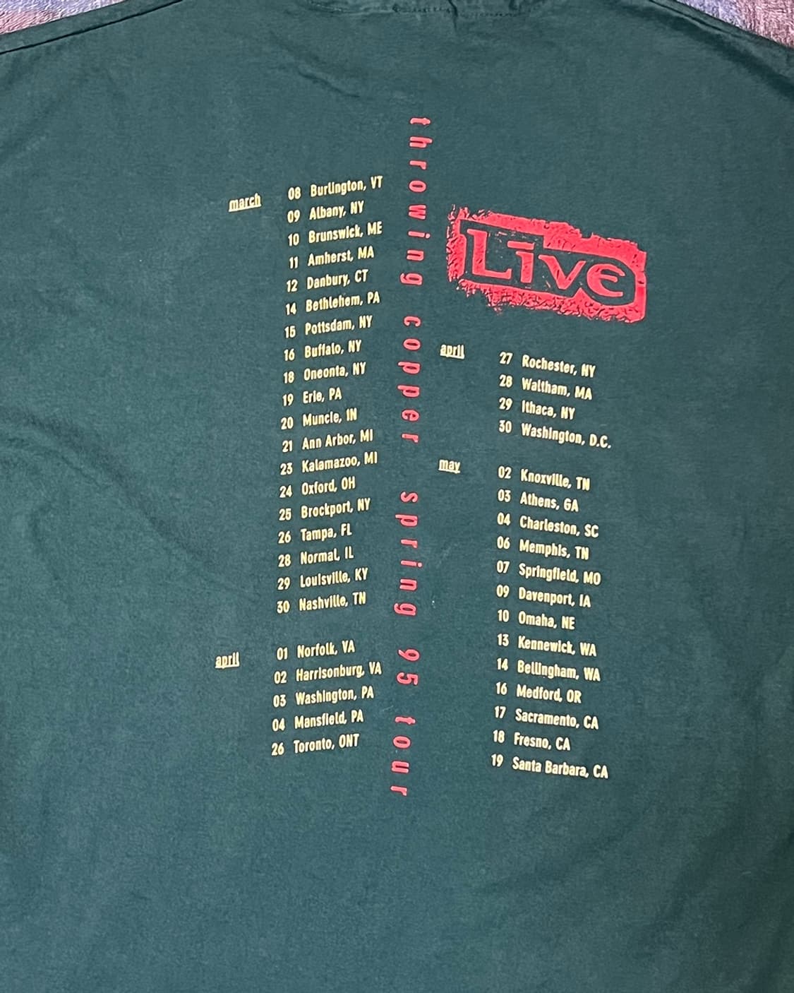 94’s Live Throwing Copper Shirt 상품이미지4