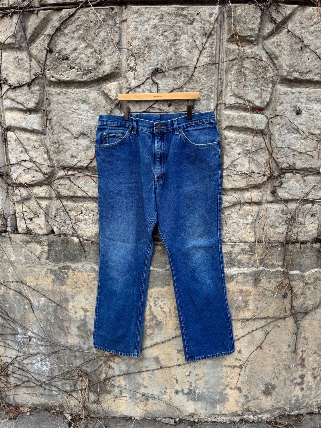 90s lee 빈티지 202-0389 부츠컷 워싱 데님 팬츠 517 상품이미지1