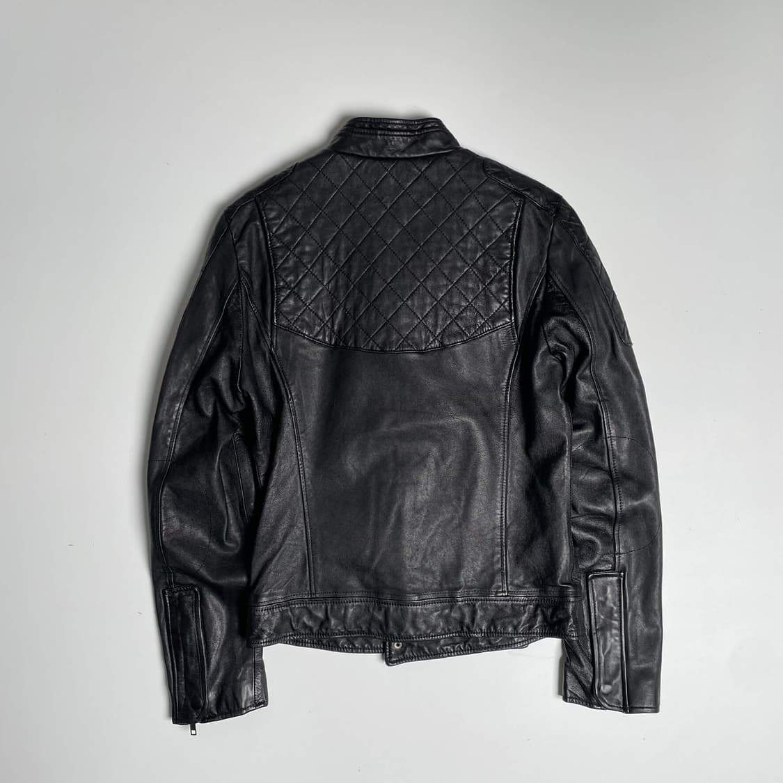 양가죽 스티치 숄더 자켓 상품이미지6