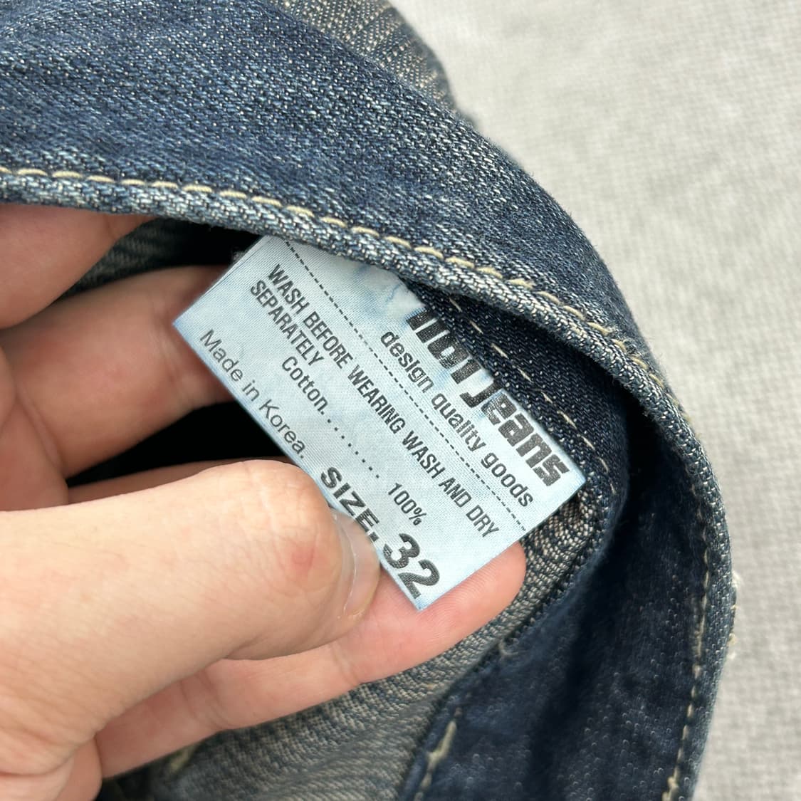 빈티지 워시드 멀티포켓 카고 데님팬츠(32) 상품이미지5